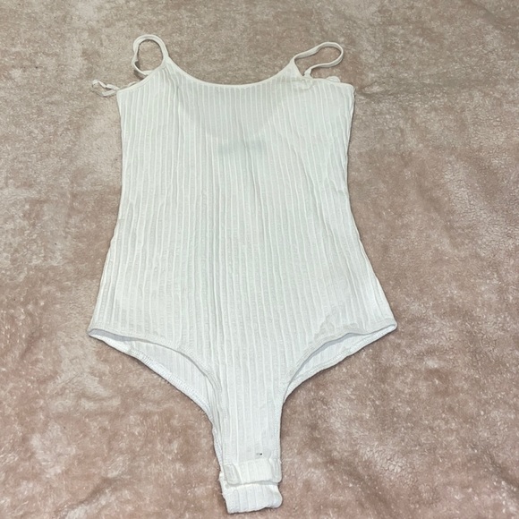 David Lerner Tops - David Lerner White bodysuit